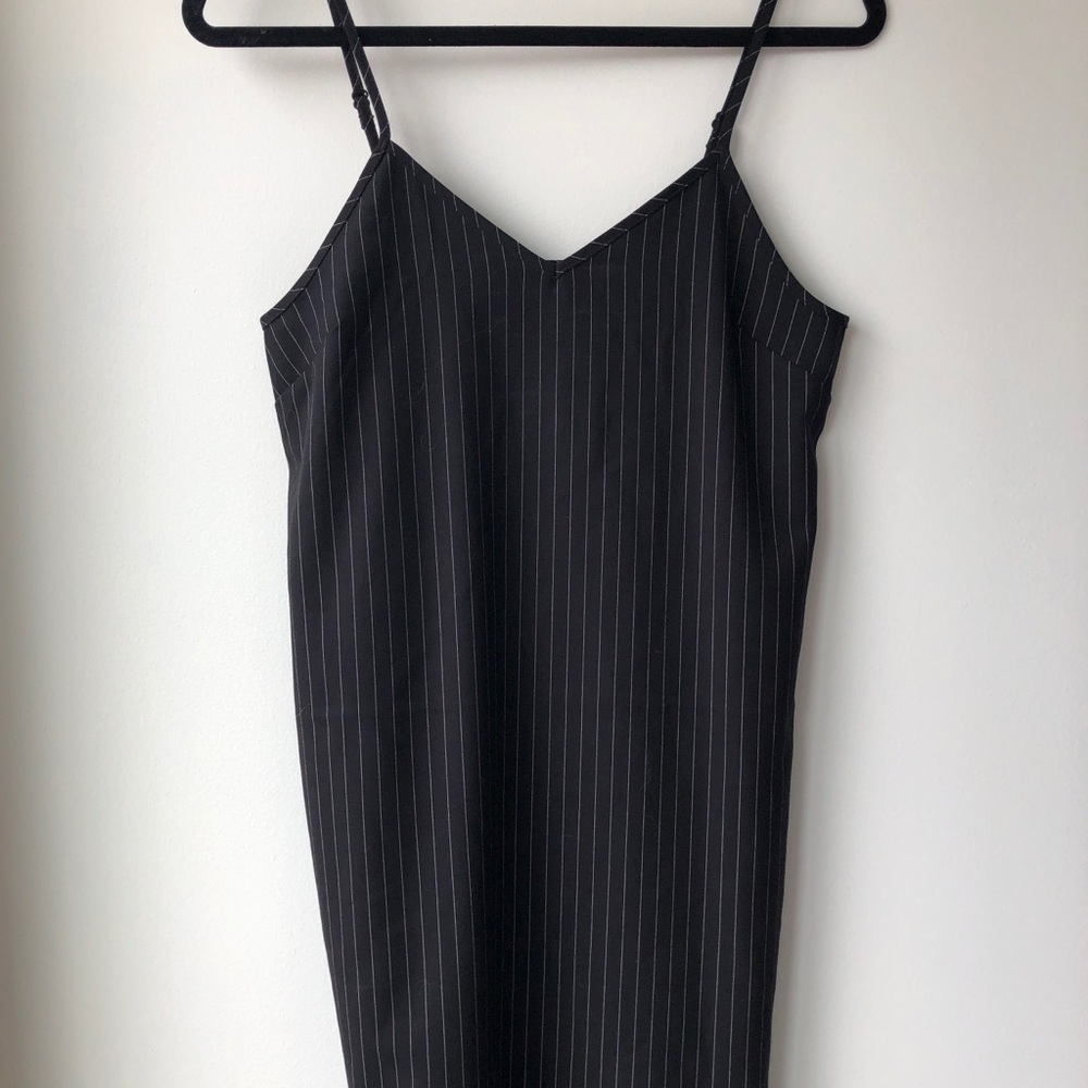 New striped mini dress